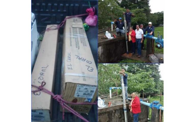 ENACAL rehabilita sistema de agua en El Coral, Chontales
