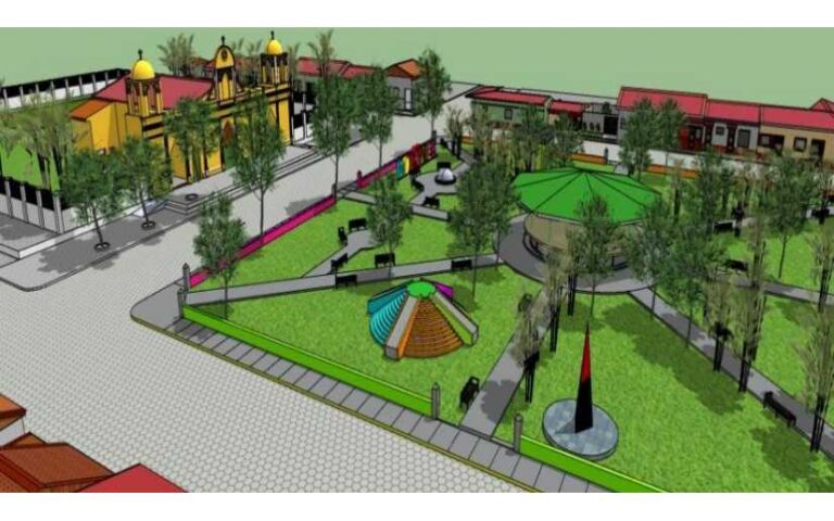 Alcaldía de Dolores realizará mejoras en el Parque Central del Municipio