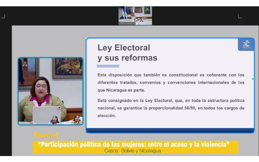 Nicaragua en Encuentro Internacional sobre Democracia y Elecciones en América Latina. 19-AGOSTO-2022