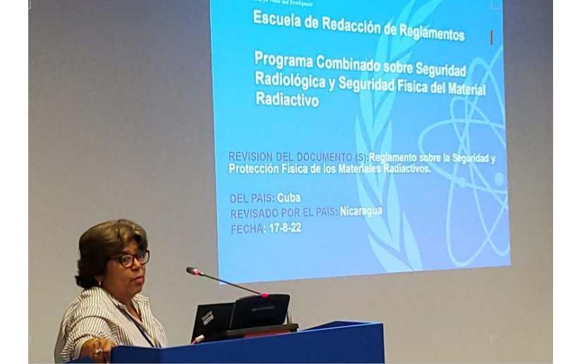 Nicaragua en Curso Combinado sobre Seguridad Radiológica y Seguridad Física de Material Radioactivo.