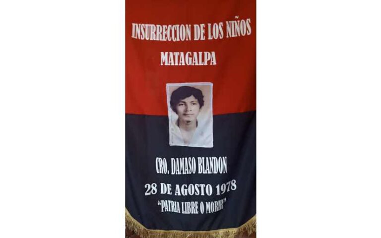Militancia Sandinista conmemora 44 años del transito del héroe Dámaso Blandón