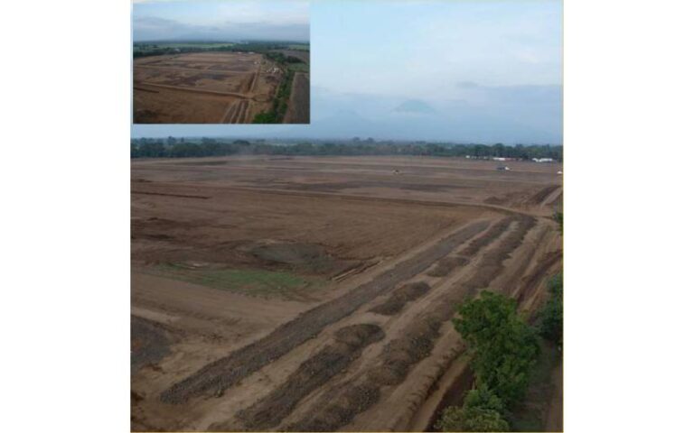 ENACAL avanza en construcción de nueva planta de aguas residuales en Chinandega