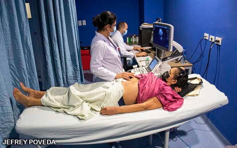 Jornada de ultrasonidos en el hospital Fernando Vélez Paiz