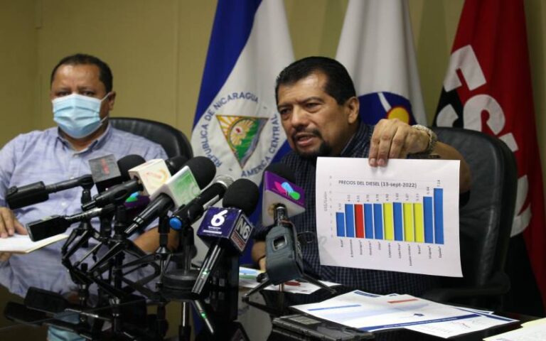 Gobierno de Nicaragua mantendrá los precios de los combustibles, gasolinas y diésel