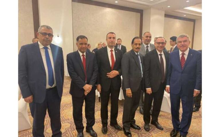 Nicaragua en encuentro con el Presidente del Comité Olímpico Internacional