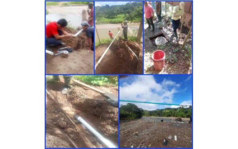 ENACAL rehabilita sistema de agua potable en Wamblan