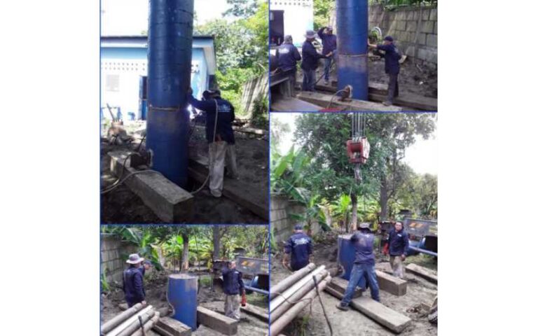 Enacal rehabilita sistema de agua potable en diez comarcas de La Concepción