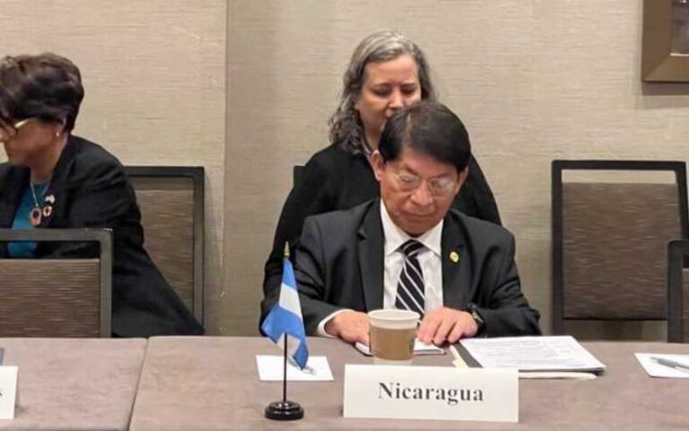 Canciller de Nicaragua continúa ronda de reuniones bilaterales en pro del multilateralismo