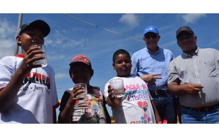 Inauguran histórico proyecto de agua potable en Bilwi