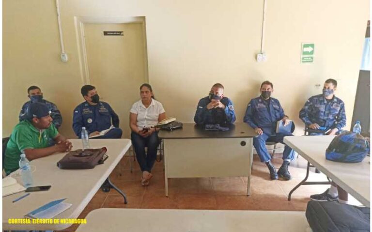 Ejército de Nicaragua se reunió con el Gobierno Territorial Rama – Kreol y Corn River