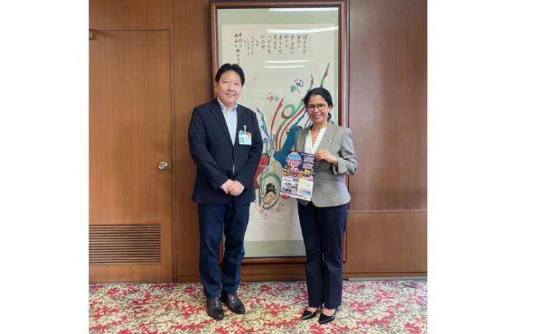 Embajada de Nicaragua en Japón visita la Municipalidad de Nakano