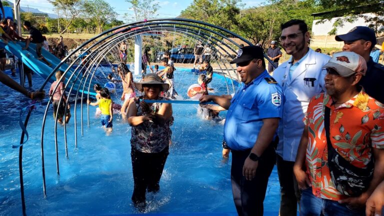Primera etapa del Parque Acuático en San Juan de Limay es inaugurada