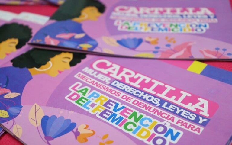 Así avanzan las actividades de apropiación de la Cartilla Mujer y Derechos