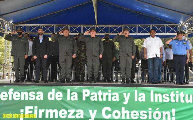 Ejército de Nicaragua en apertura del Plan de Protección a la Cosecha Cafetalera