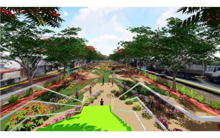 Alcaldía de Masaya inicia remodelación del Bulevar Manuel Maldonado