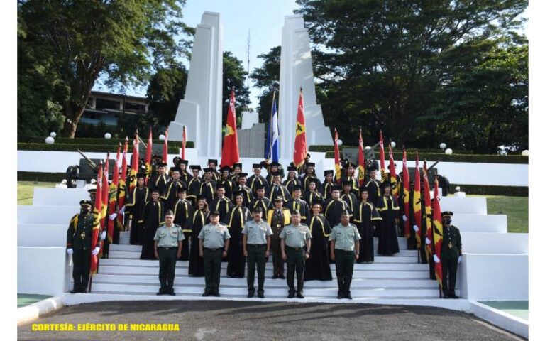 Ejército de Nicaragua realiza la XII Graduación de Doctor en Medicina y Cirugía