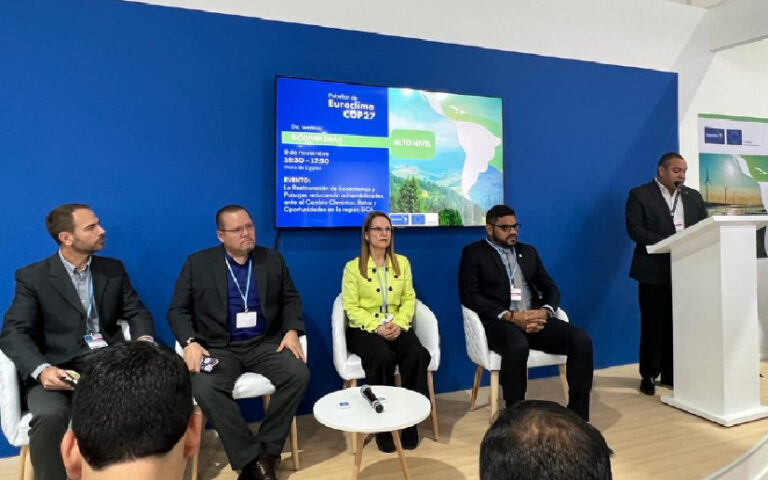 Delegación de Nicaragua participa como panelista en Cumbre del Clima, COP 27