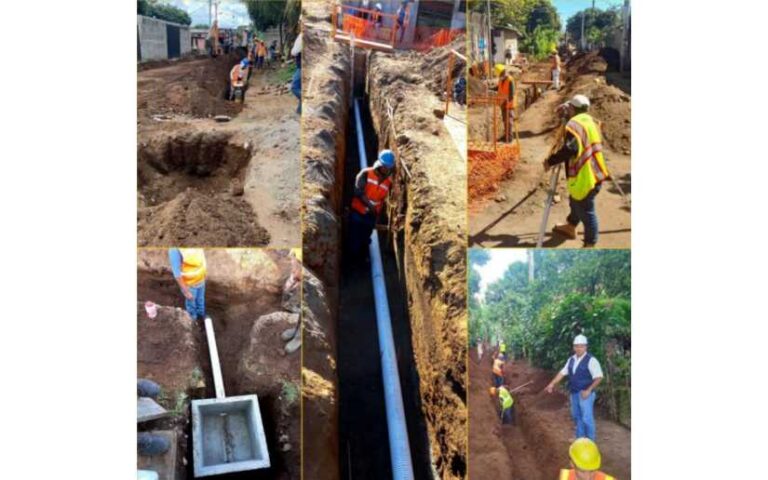 Enacal amplía sistema de saneamiento de Jinotepe