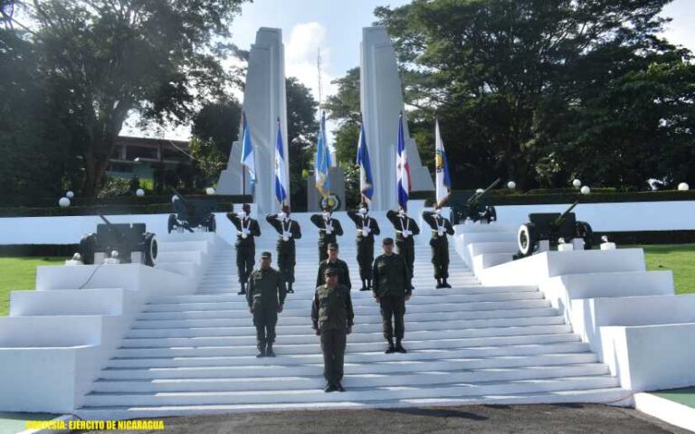Ejército de Nicaragua conmemoró el XXV Aniversario de Creación de la CFAC