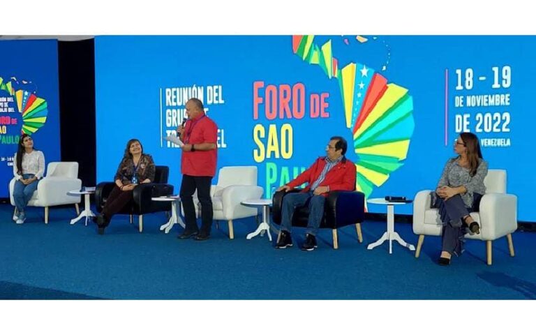 Nicaragua participa en las sesiones de grupo de trabajo del Foro de Sao Paulo