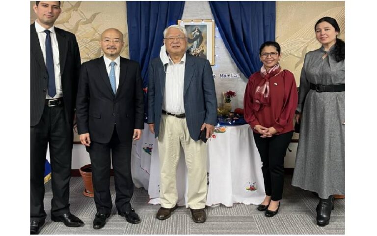 Embajada de Nicaragua en Tokio celebra la tradicional Purísima