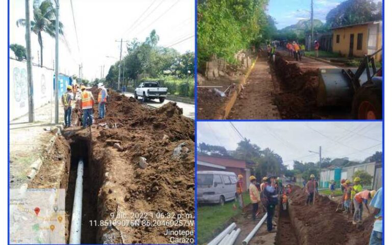 ENACAL amplía y mejora sistema de agua potable en Jinotepe