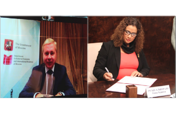 Alcaldía de Managua y Gobierno de Moscú firman memorandum de cooperación