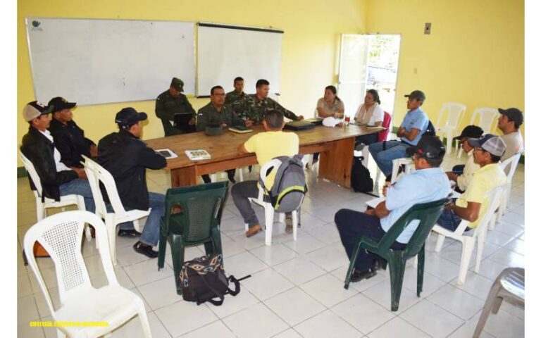 Ejército de Nicaragua en reunión con Asociación de Productores Cafetaleros