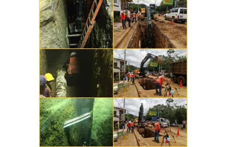Enacal amplia red de alcantarillado en San Juan del Sur