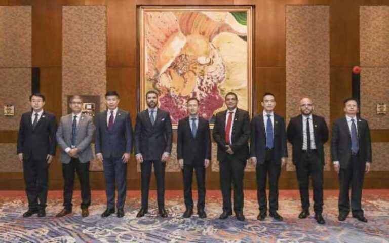 Delegación del Gobierno de Nicaragua de visita en la República Popular China