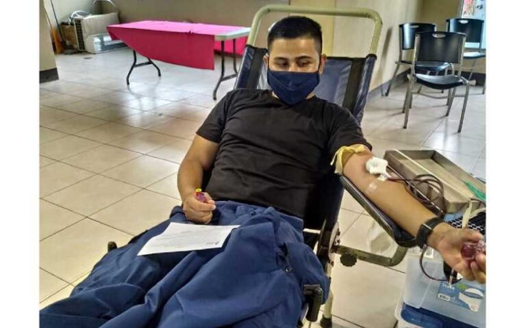 Primer y Segundo Batallón de Tropas Navales en jornada de donación de sangre