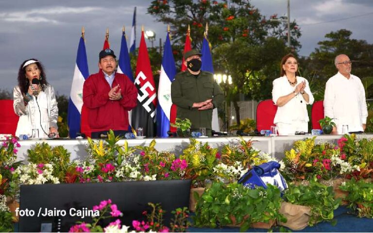 “General Sandino le estamos cumpliendo con estas obras, hemos logrado resguardar la Paz”, destaca Presidente Ortega