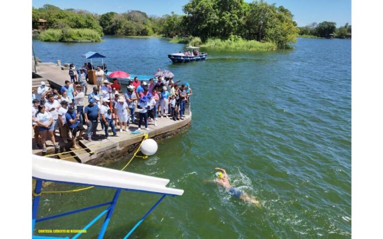 Realizan campeonato nacional de natación en Circuito de Aguas Abiertas