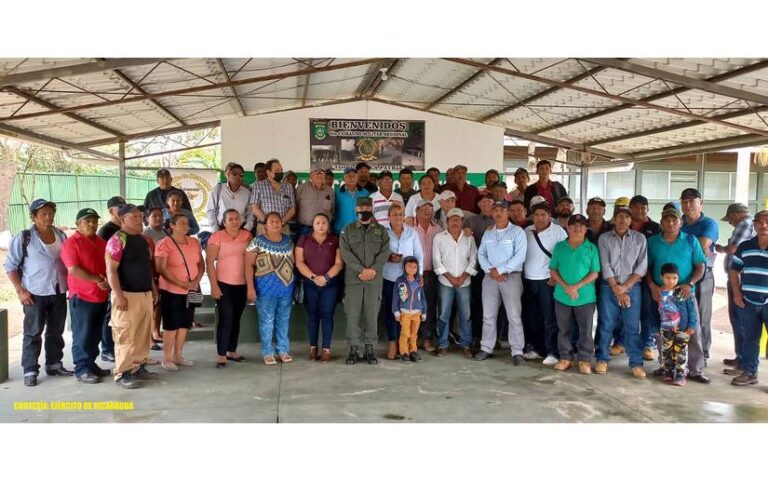 Ejército se reúne con productores de Carazo, Granada y Masaya