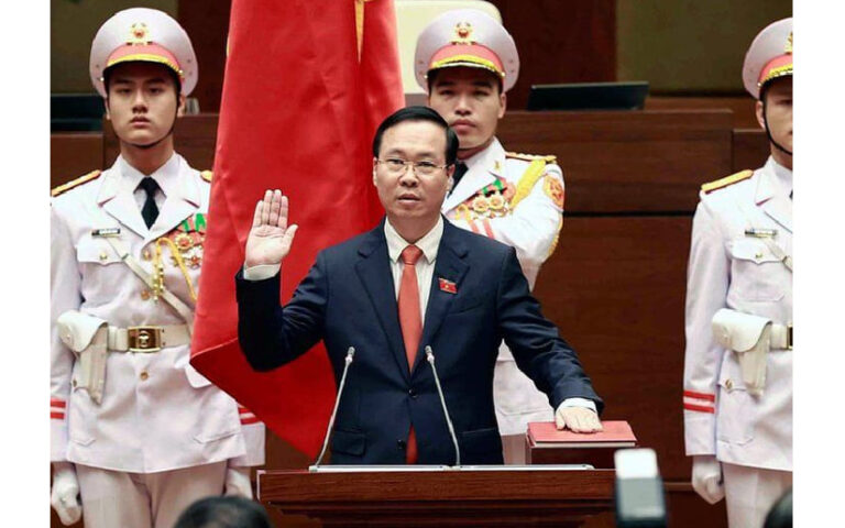 Mensaje de Nicaragua al presidente electo de la República Socialista de Vietnam