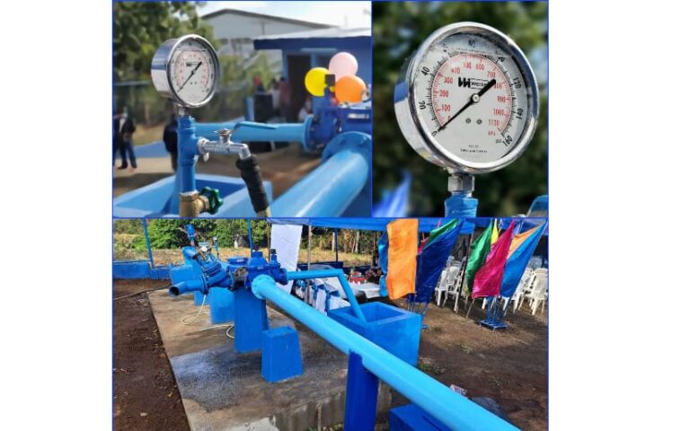 Inauguran pozo de agua potable en San Isidro de Bolas en Managua