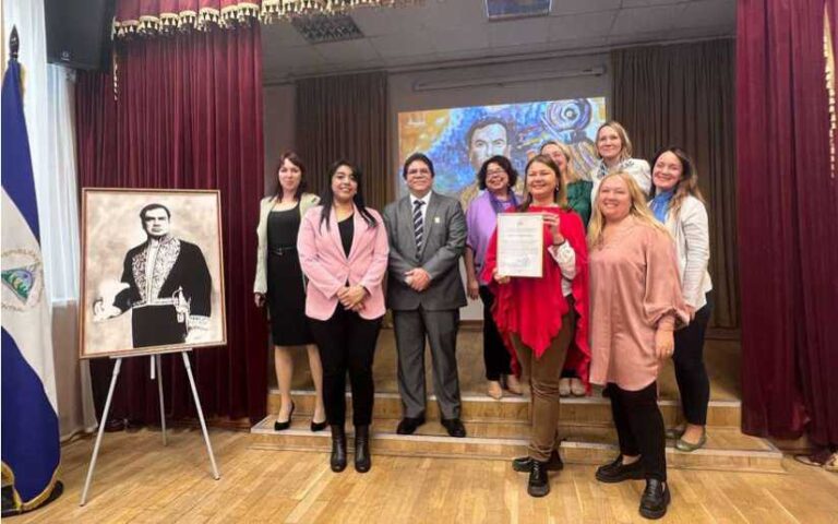 Embajada de Nicaragua en la Federación de Rusia rindió homenaje a Rubén Darío
