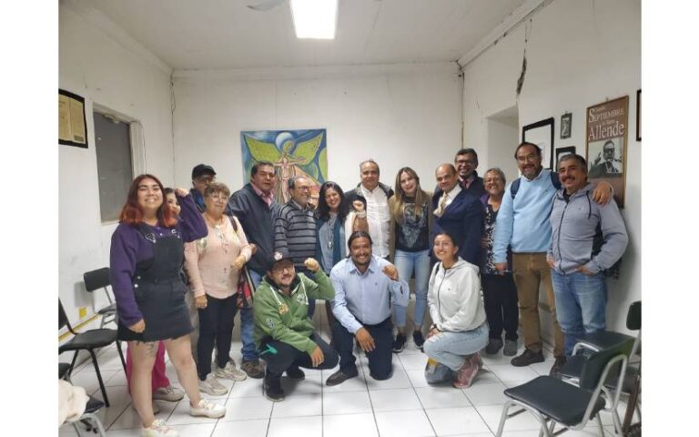 Delegación de Nicaragua visita casa de Gabriela Mistral en Chile