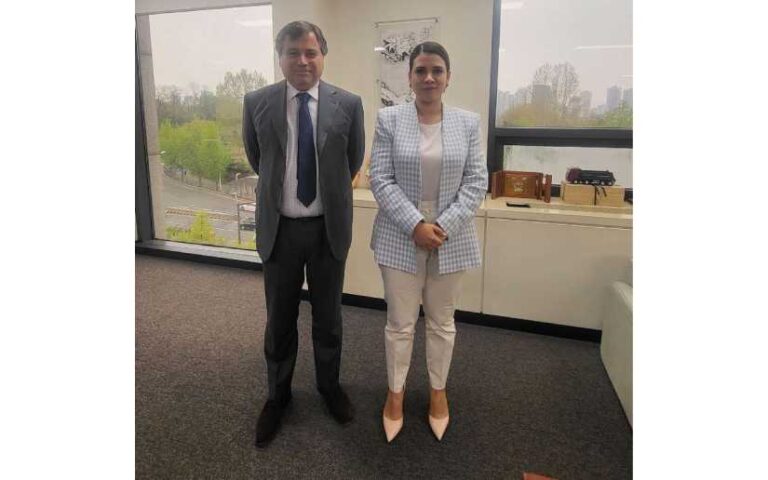 Nicaragua en encuentro con Embajador de Argentina en Corea