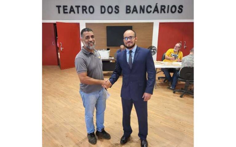Embajador de Nicaragua se reunió con Sindicato de Bancarios en Brasil