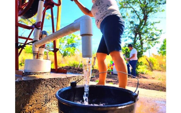 Gobierno inaugura pozo de agua potable en la comunidad de San Isidro, Nagarote