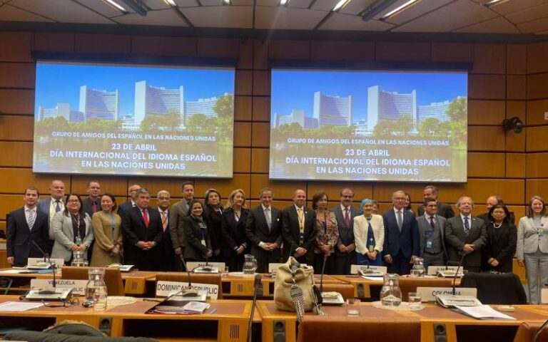 Nicaragua participa en la celebración del Día del Idioma Español en la ONU, Viena