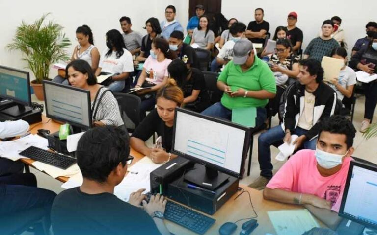 Así fue el proceso de matrícula en el Centro Cultural y Politécnico “José Coronel Urtecho”