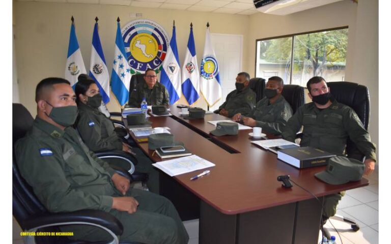 Ejército de Nicaragua coordina Actividad Especializada de Asesoría Jurídica de la CFAC