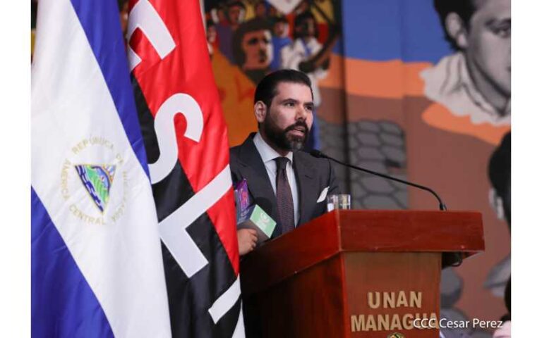 Compañero Laureano Ortega Murillo dicta Lección Inaugural del Año Académico 2023