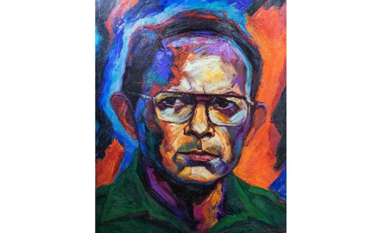 Retratos del Comandante Tomás Borge por el maestro Ever Arrascue Arévalo