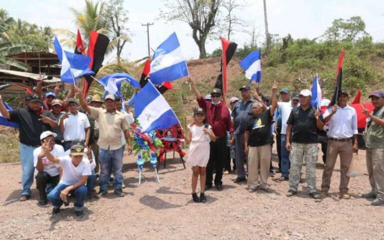 Rinden homenaje al sub Comandante Evaristo Vásquez Sánchez en Siuna