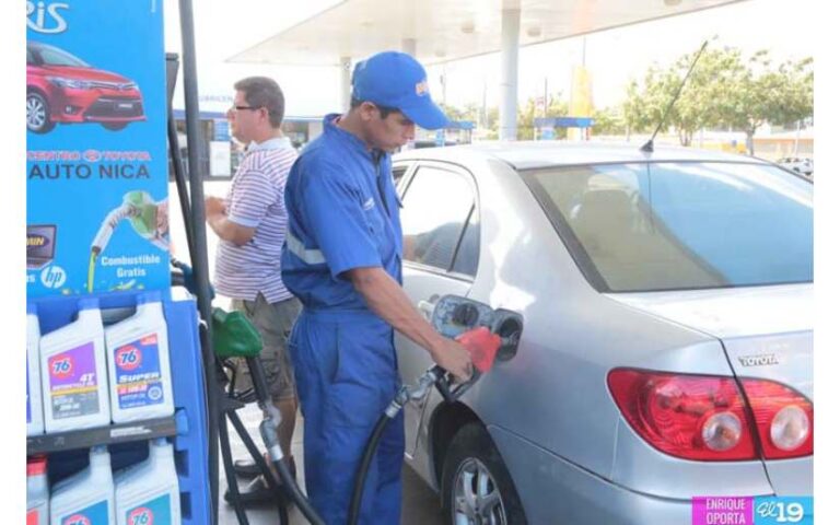Nicaragua: Se mantienen los precios de los combustibles gasolinas y diésel