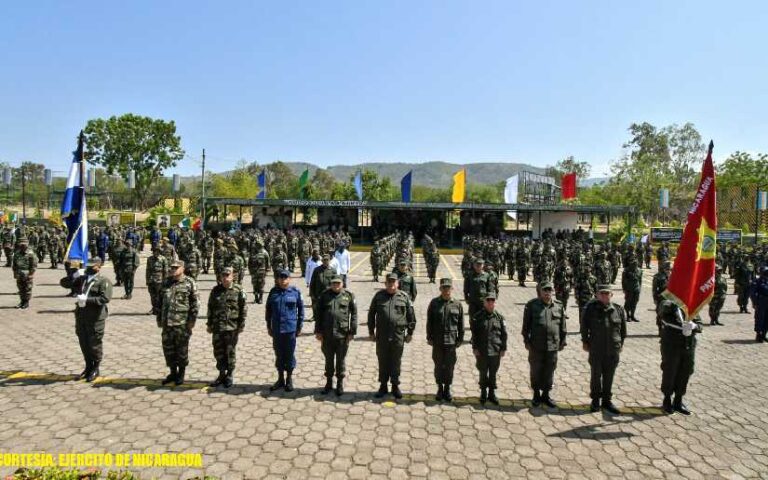 Ejército de Nicaragua celebra graduación de cursos de Escuela Nacional de Sargentos