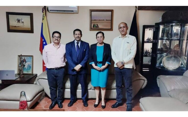 Embajada de Nicaragua visita a Embajador de la República Árabe Saharaui Democrática